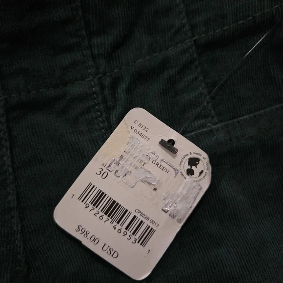 💖Free People / We The Free Jayde Corduroy Flared Jeans / Pants - Picture 6 of 7